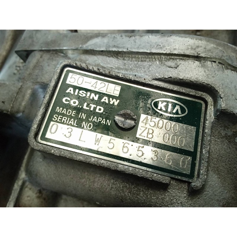 Recambio de caja cambios para kia carnival ii 2.9 cdri ex referencia OEM IAM 45000ZB000 5042LE 4