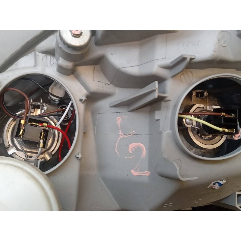 Recambio de faro derecho para mercedes-benz clase a (w168) 170 cdi (168.009) referencia OEM IAM - Verde 3