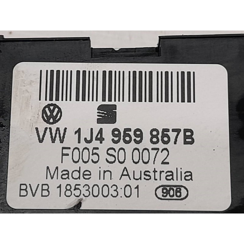 Recambio de mando elevalunas delantero izquierdo para seat toledo (1m2) select referencia OEM IAM 1J4959857B 2