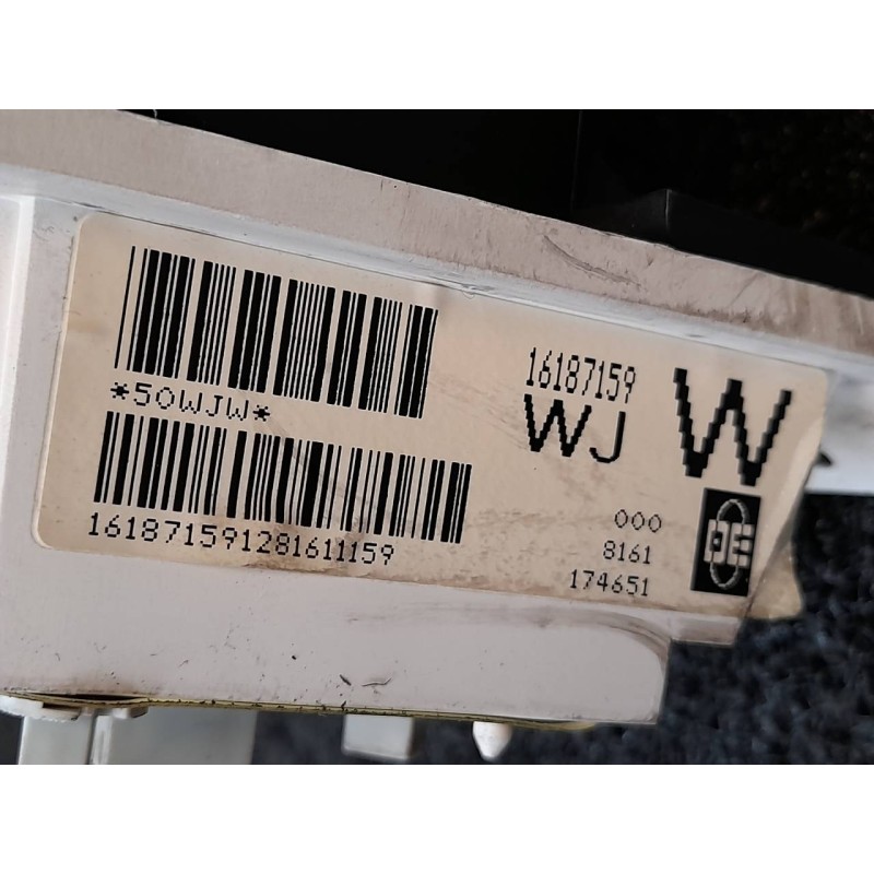 Recambio de cuadro instrumentos para opel sintra gls referencia OEM IAM 16187159 - Negro 3