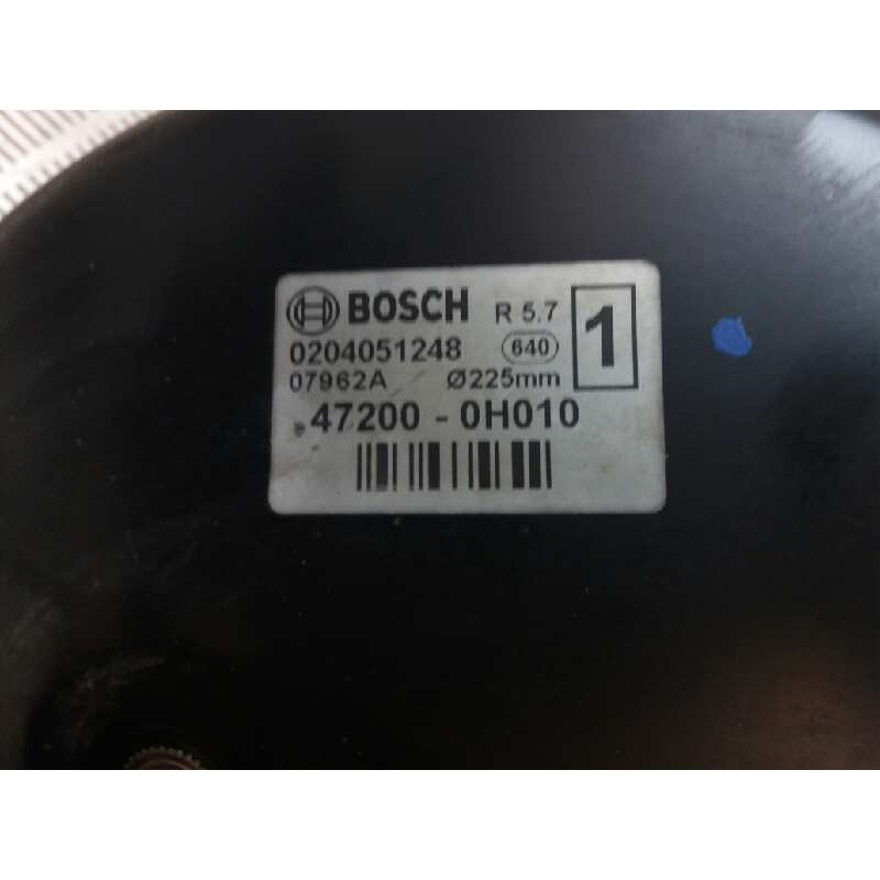 Recambio de servofreno para peugeot 107 1.0 cat (384f) referencia OEM IAM 0204051248 472000H010 BOSCH - Rojo 2