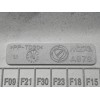 Recambio de caja reles / fusibles para peugeot bipper básico referencia OEM IAM 51781452A A878 
