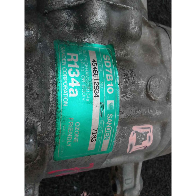 Recambio de compresor aire acondicionado para fiat seicento (187) 1.1 referencia OEM IAM 7183 4546612937 - Rojo 2