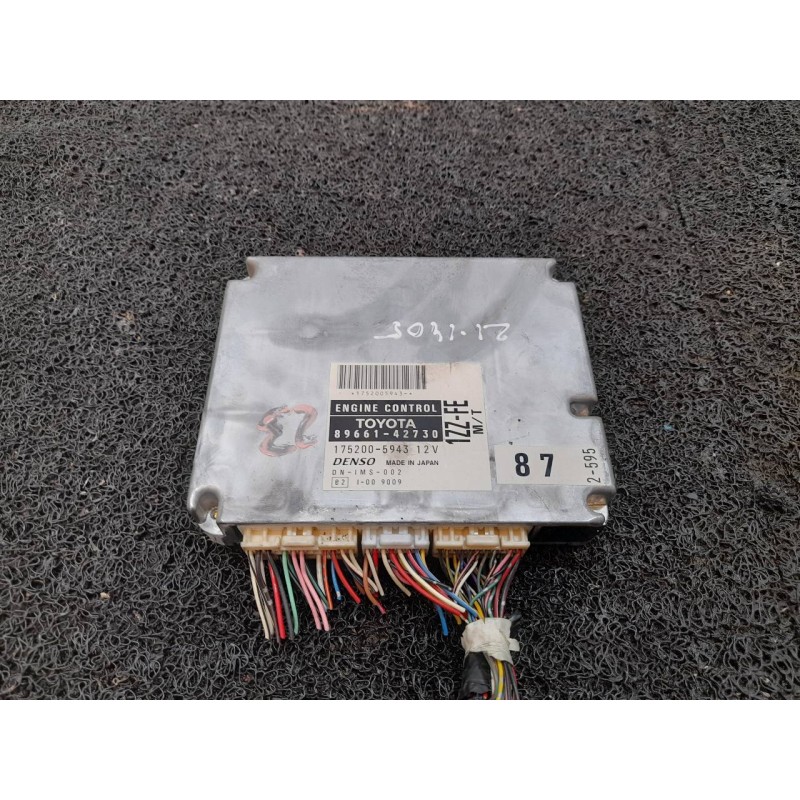 Recambio de centralita motor uce para toyota rav 4 (a2) 1.8 luna referencia OEM IAM 8966142730 1752005943 DENSO