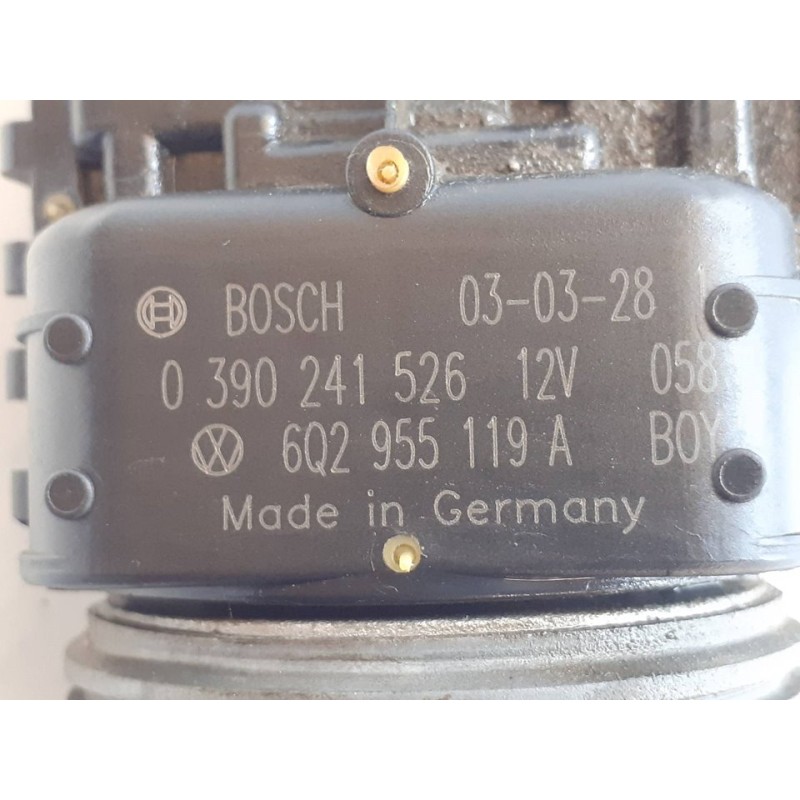 Recambio de motor limpia delantero para seat ibiza (6l1) signo referencia OEM IAM 6Q2955119A BOSCH 3