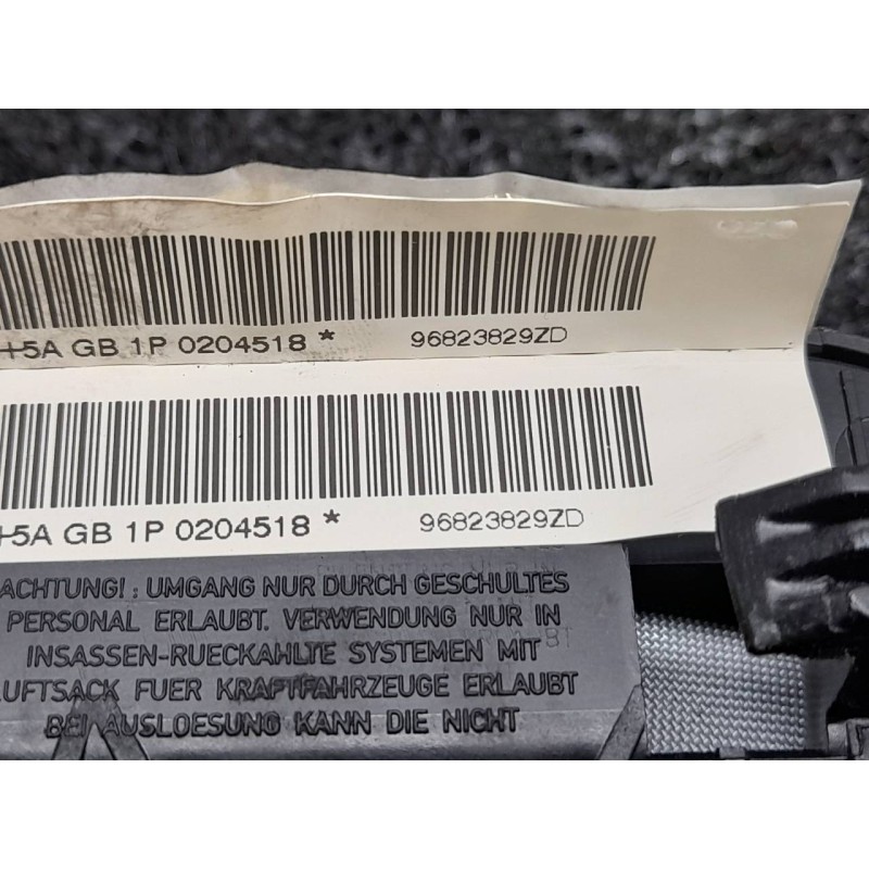 Recambio de airbag delantero izquierdo para citroën c4 berlina collection referencia OEM IAM 96823829ZD 3