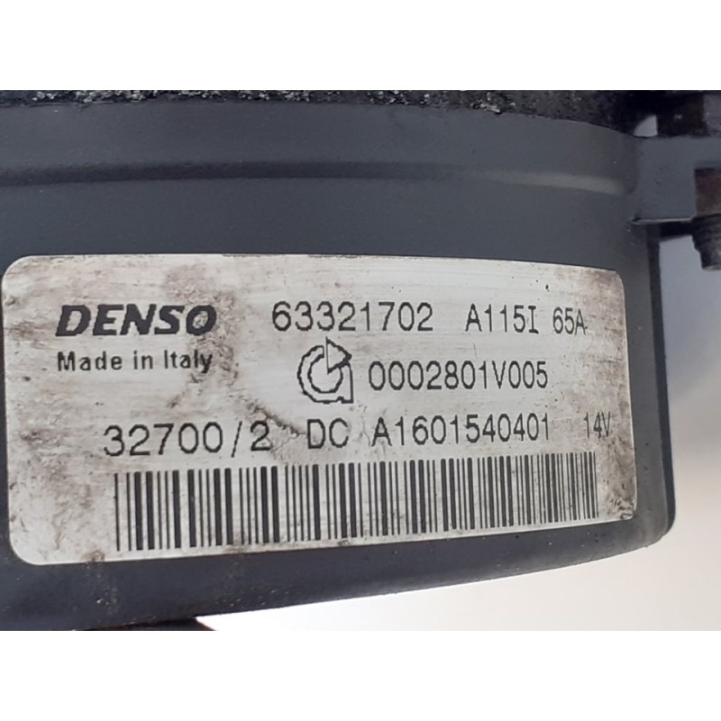 Recambio de alternador para smart coupe pulse referencia OEM IAM 63321702 A1601540401 DENSO - Negro 5