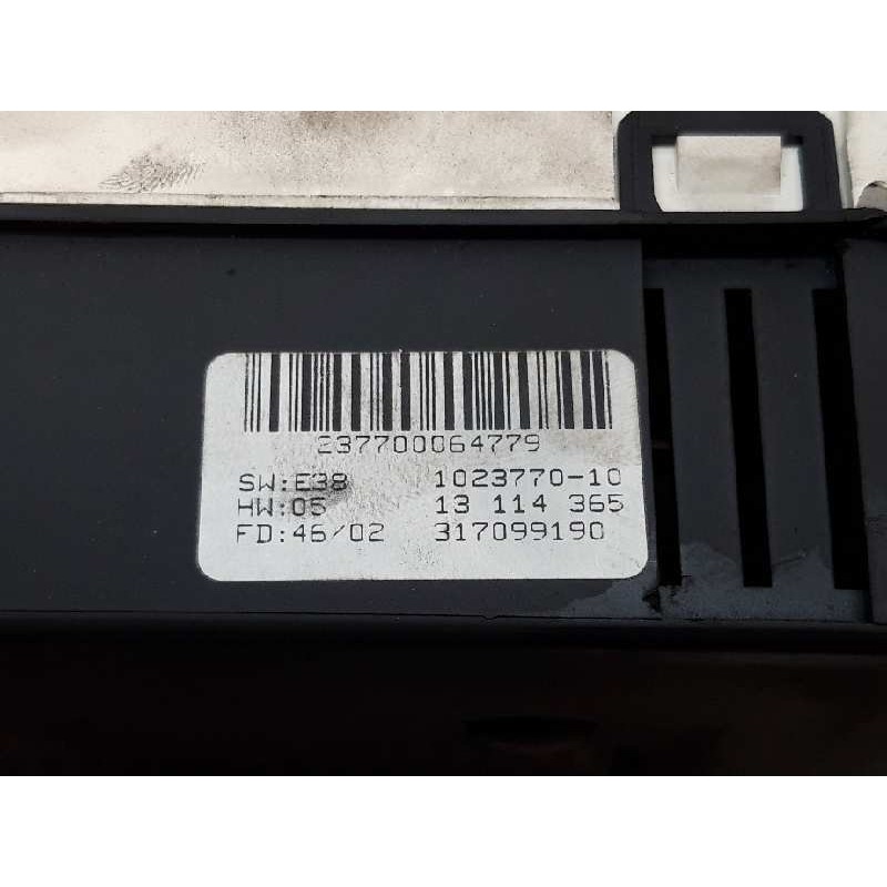 Recambio de pantalla multifuncion para opel vectra c berlina club referencia OEM IAM 13114365 317099190 - Gris 3