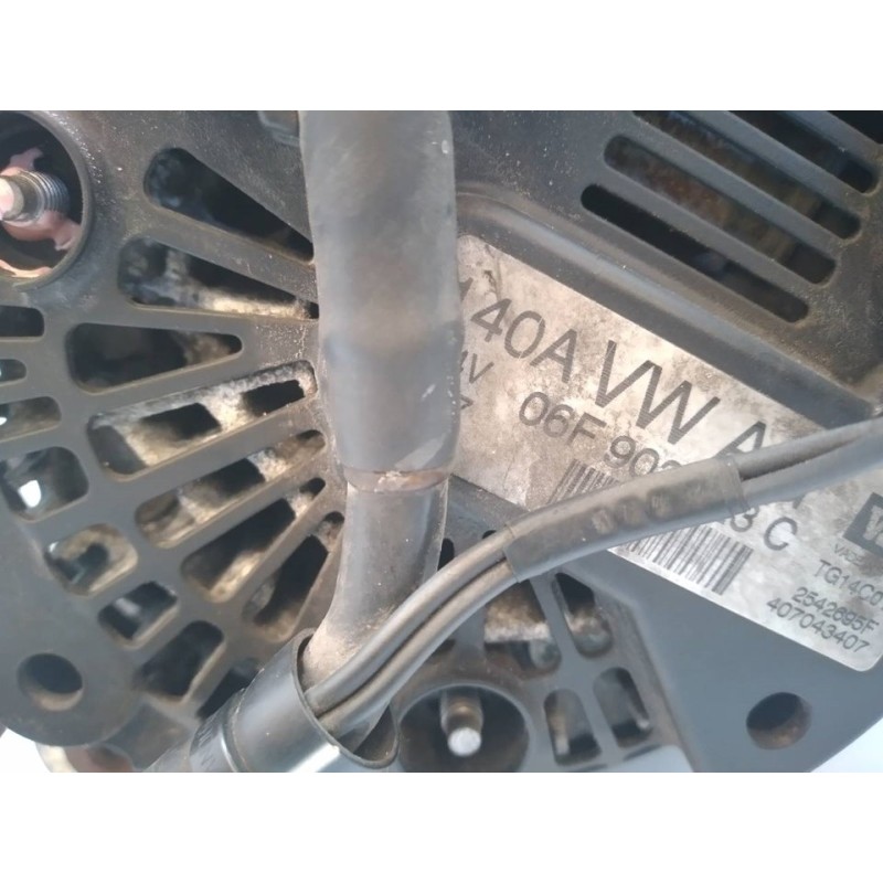 Recambio de alternador para audi a3 sportback (8p) 1.6 attraction referencia OEM IAM 06F903023C 2542695F 6