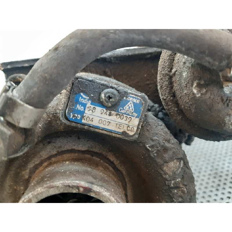 Recambio de turbocompresor para tata grand telcosport 2.0 tdi referencia OEM IAM KKK989480039 K0400 TELCO 3