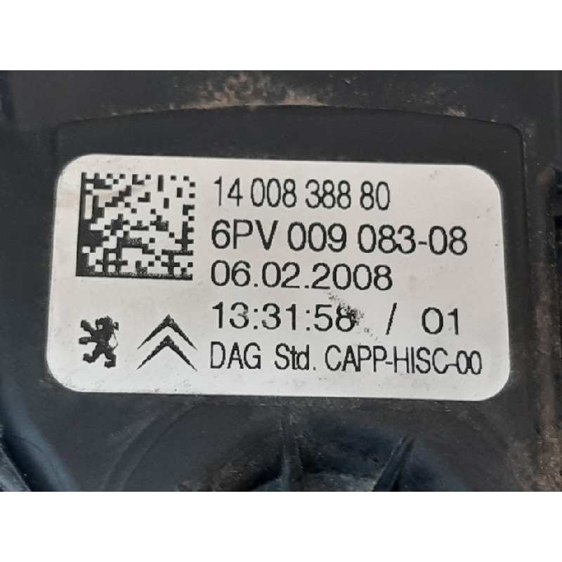 Recambio de potenciometro pedal para peugeot expert kasten furg. acristaldo referencia OEM IAM 6PV00908308 1400838880 2