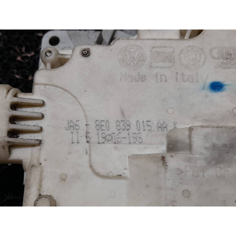 Recambio de cerradura puerta trasera izquierda para audi a4 berlina (8e) 2.0 tdi 16v (103kw) referencia OEM IAM 8E0839015AA - Negro 2