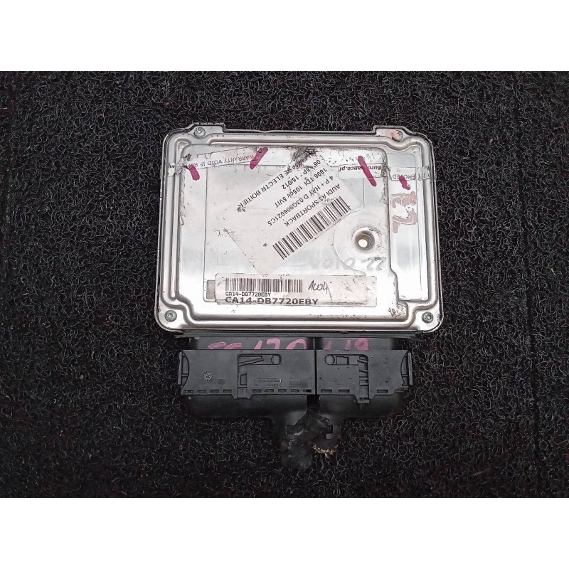 Recambio de centralita motor uce para audi a3 (8p) 1.9 tdi attraction referencia OEM IAM 0281012608 03G906021CS BOSCH 2