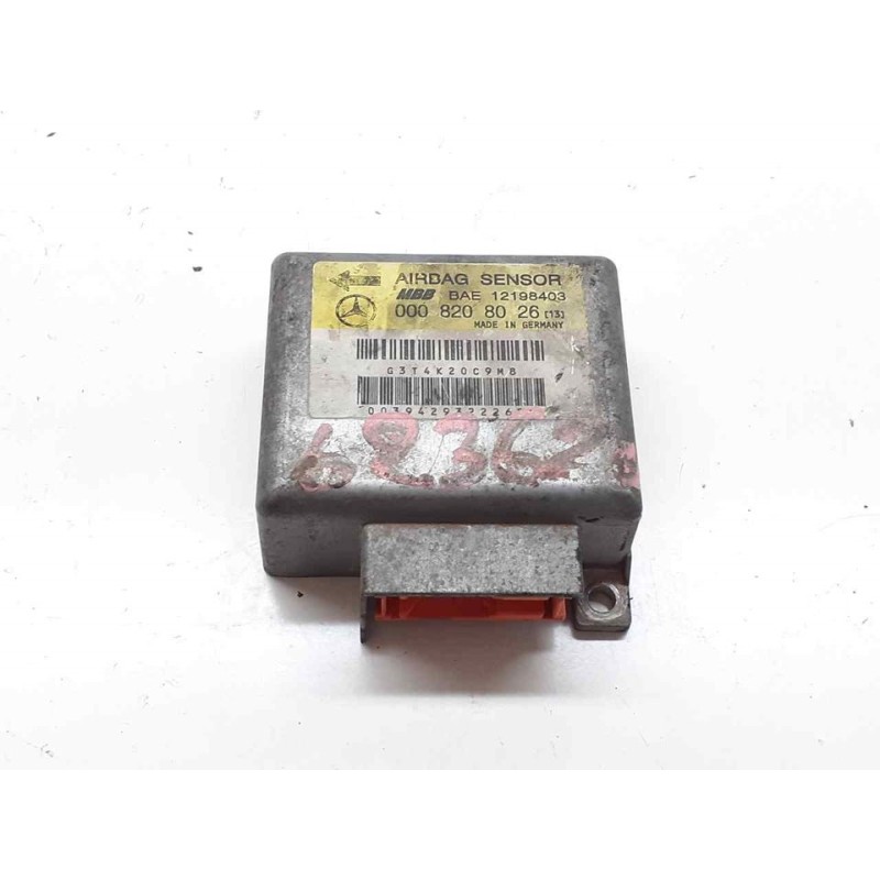 Recambio de centralita airbag para mercedes-benz clase s (w140) berlina 3.5 turbodiesel referencia OEM IAM 0008208026 12198403 