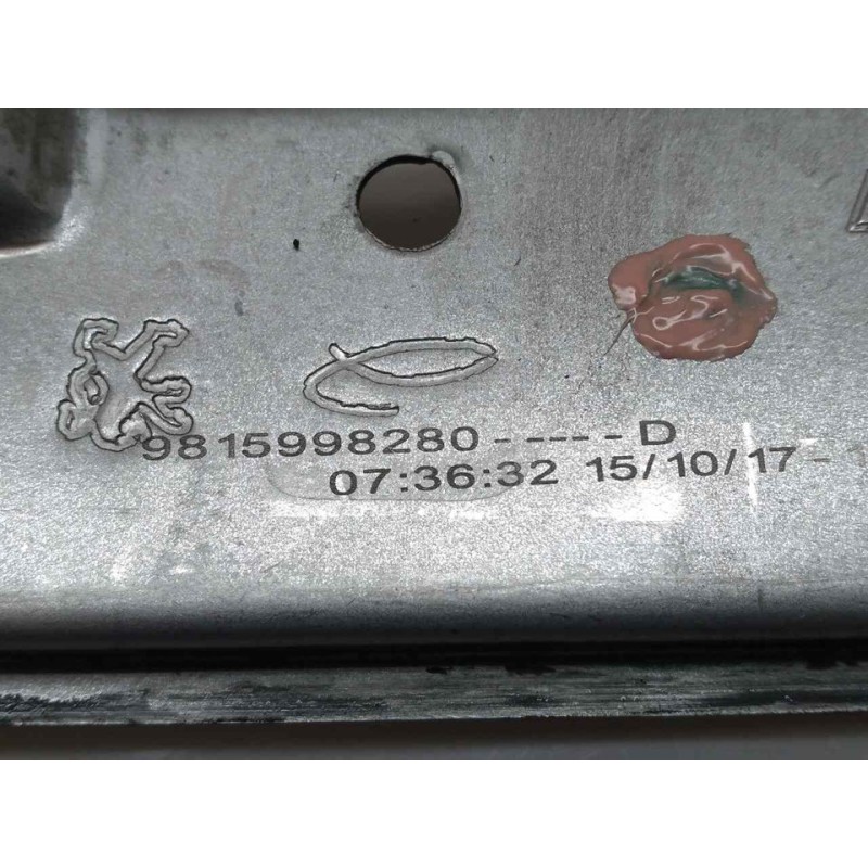Recambio de elevalunas trasero derecho para citroën c3 feel referencia OEM IAM 9815998280 2