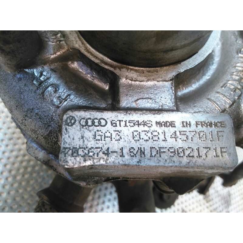 Recambio de turbocompresor para seat cordoba berlina (6k2) 1.9 tdi referencia OEM IAM 038145701F 3