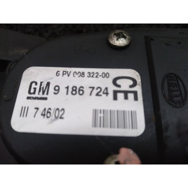 Recambio de potenciometro pedal para opel vectra c berlina 2.0 dti referencia OEM IAM 9186724CE 6PV00832200 2