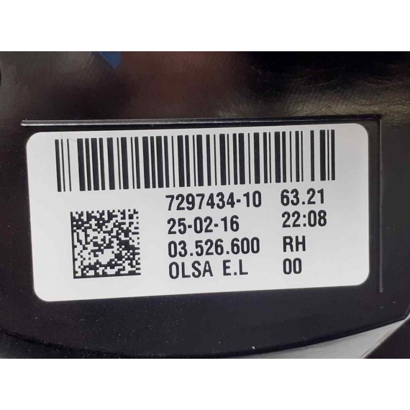 Recambio de piloto trasero derecho para mini mini (f56) one d referencia OEM IAM 729743410 2