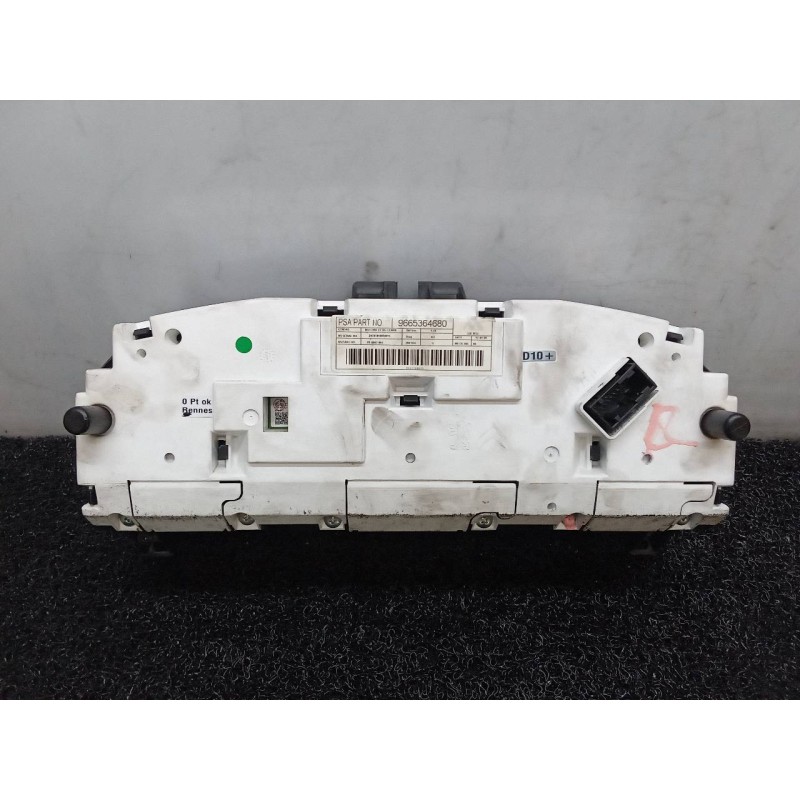 Recambio de cuadro instrumentos para citroën c5 berlina audace referencia OEM IAM 9665364680 - Negro 3