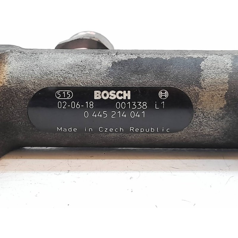 Recambio de rampa inyectora para chrysler jeep cherokee (kj) 2.5 crd sport referencia OEM IAM 0445214041 0281002398 BOSCH - Negro 3