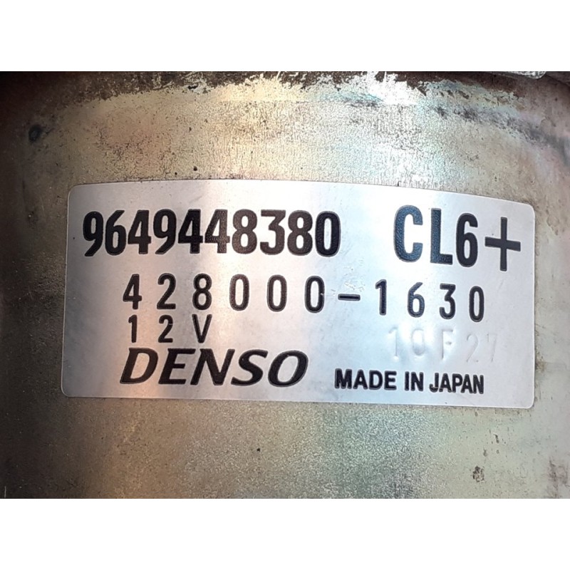 Recambio de motor arranque para peugeot 607 (s2) paquete referencia OEM IAM 9649448380 4280001630 DENSO - Negro 3