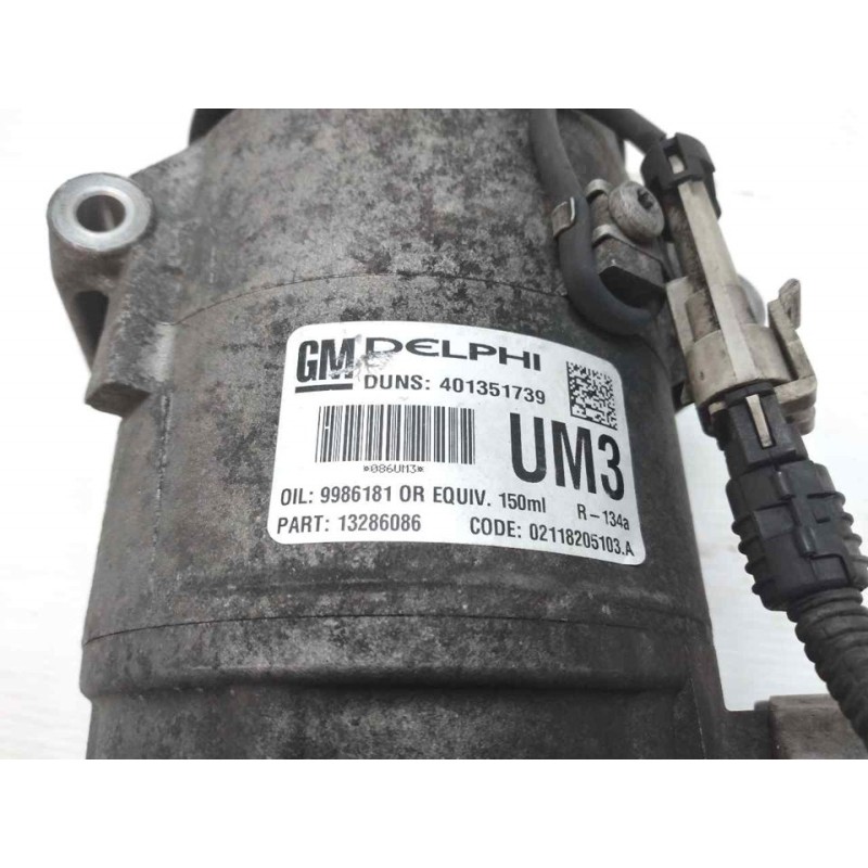Recambio de compresor aire acondicionado para opel astra h ber. cosmo referencia OEM IAM 401351739 401351739 UM3 2