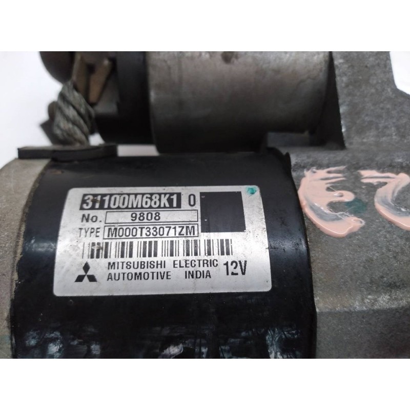 Recambio de motor arranque para suzuki alto amf 310 glx referencia OEM IAM 31100M68K1 M000T33071ZM MITSUBISHI 3