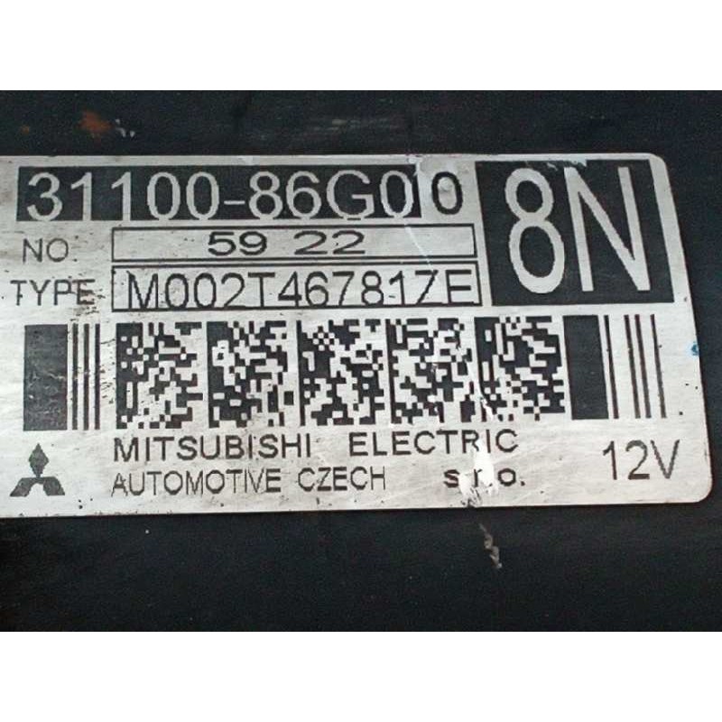 Recambio de motor arranque para suzuki swift berlina (mz) glx (3-ptas.) referencia OEM IAM 3110086G0 M002T467817F - Rojo 4