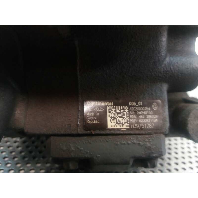 Recambio de bomba inyeccion para renault megane ii familiar 1.5 dci diesel referencia OEM IAM 5WS40153 8200821184 - Azul 5