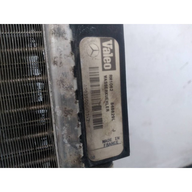 Recambio de radiador agua para mercedes-benz clase c (w203) sportcoupe c 180 (203.735) referencia OEM IAM 848829L 3