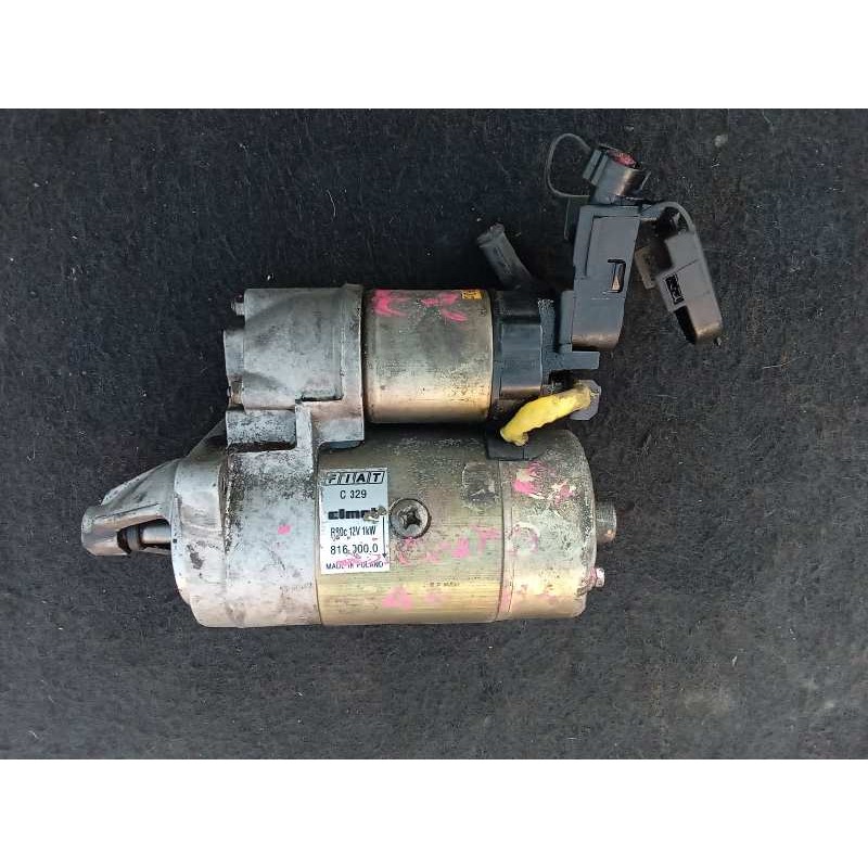 Recambio de motor arranque para fiat seicento (187) 0.9 cat referencia OEM IAM 8160000 C329 ELMET