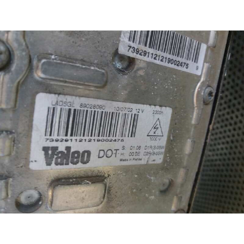 Recambio de faro derecho para renault laguna ii grandtour (kg0) dynamique referencia OEM IAM 8200163324 - Gris 2