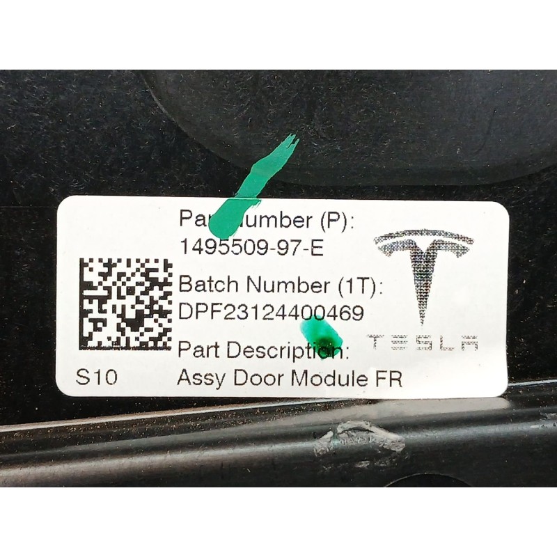Recambio de elevalunas delantero derecho para tesla model y gran autonomia dual awd referencia OEM IAM 149550997E - Blanco 2