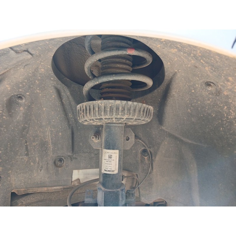 Recambio de amortiguador delantero izquierdo para mercedes-benz vito mixto (447) 110/114/116/119/124 cdi rwd extralang (447.705) - Blanco
