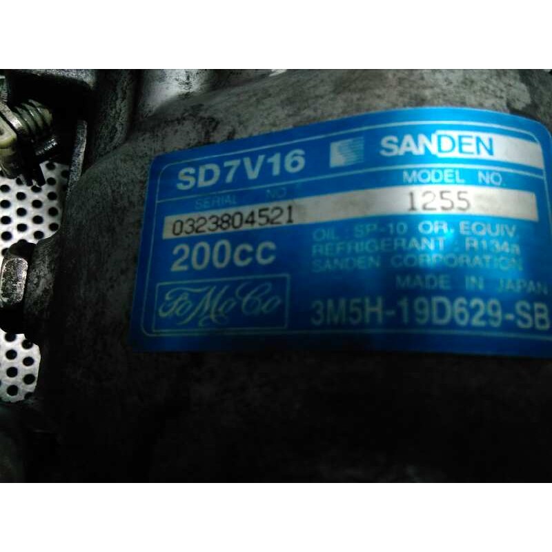 Recambio de compresor aire acondicionado para mazda 3 berlina (bk) 1.6 crdt active referencia OEM IAM 1255 3M5H19D629SB - Azul 3