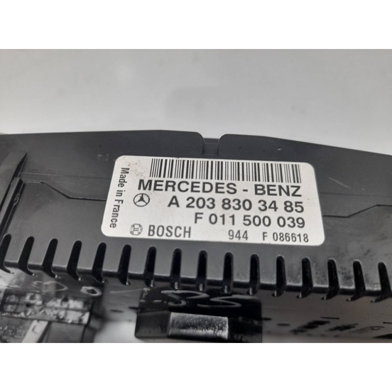 Recambio de mando climatizador para mercedes-benz clase c (w203) berlina 220 cdi (la) (203.008) referencia OEM IAM A2038303485 F 2