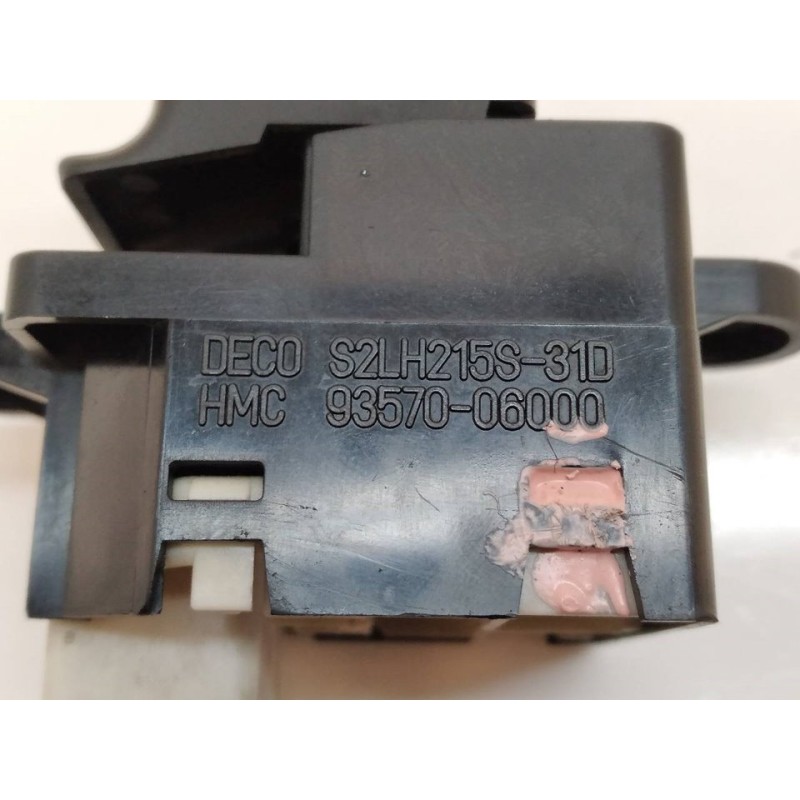 Recambio de mando elevalunas delantero izquierdo para hyundai atos prime (mx) gls (2003) referencia OEM IAM 9357006000 S2LH215S3 - Gris 4