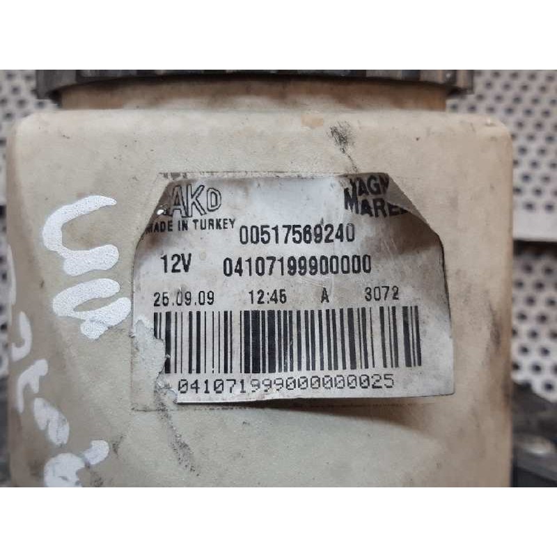 Recambio de faro antiniebla derecho para fiat linea (110) emotion referencia OEM IAM 00517569240 2