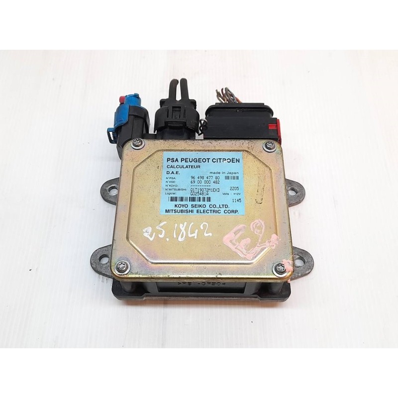 Recambio de centralita direccion para citroën c3 1.4 hdi sx plus referencia OEM IAM 9649847780  