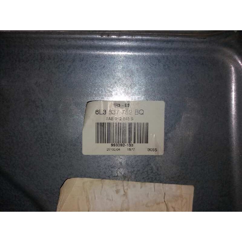 Recambio de elevalunas delantero derecho para seat ibiza (6l1) cool referencia OEM IAM 6L3837752BQ - Blanco 2