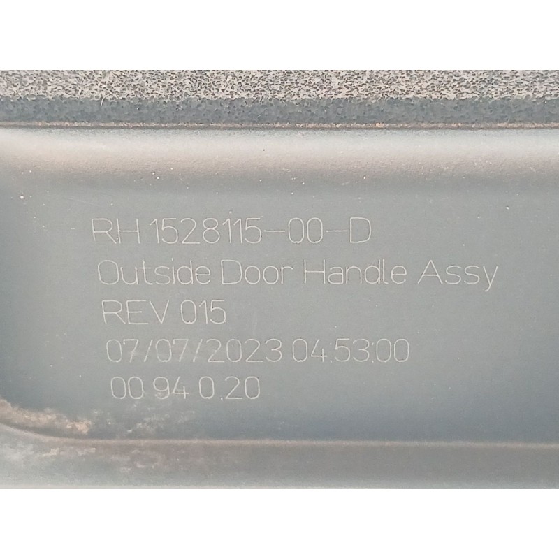 Recambio de maneta exterior delantera derecha para tesla model y gran autonomia dual awd referencia OEM IAM 152811500D - Blanco 2