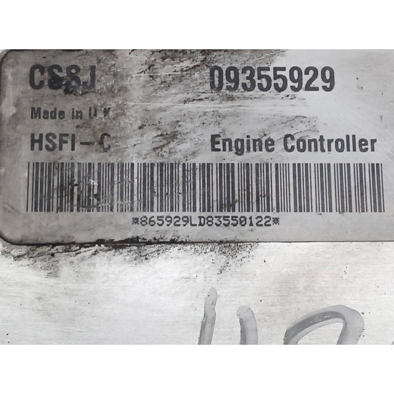 Recambio de centralita motor uce para opel astra g berlina comfort referencia OEM IAM 09355929  GM 3
