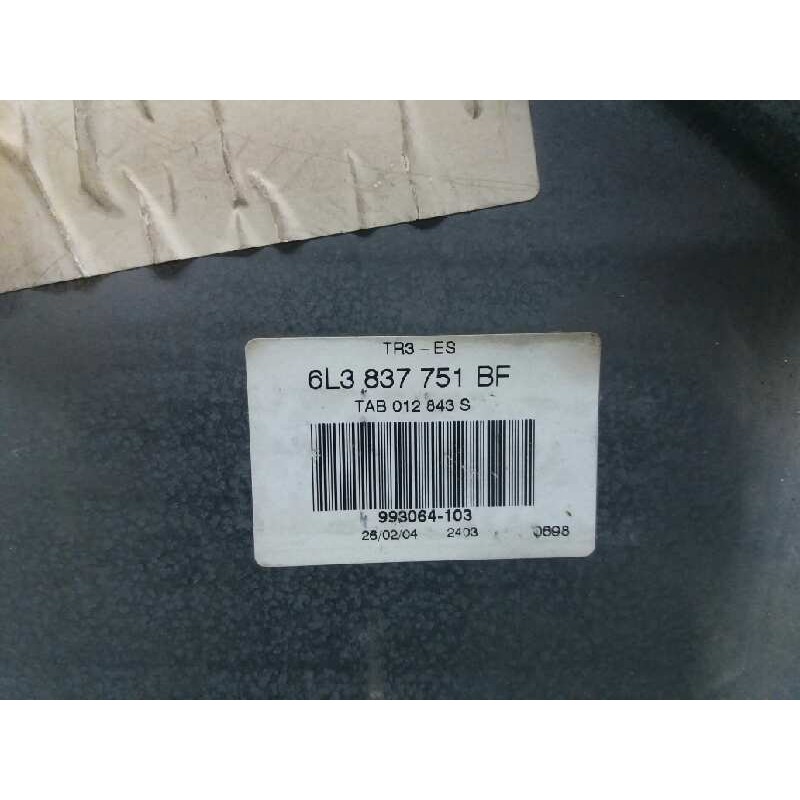 Recambio de elevalunas delantero izquierdo para seat ibiza (6l1) cool referencia OEM IAM 6L3837751BF - Blanco 3