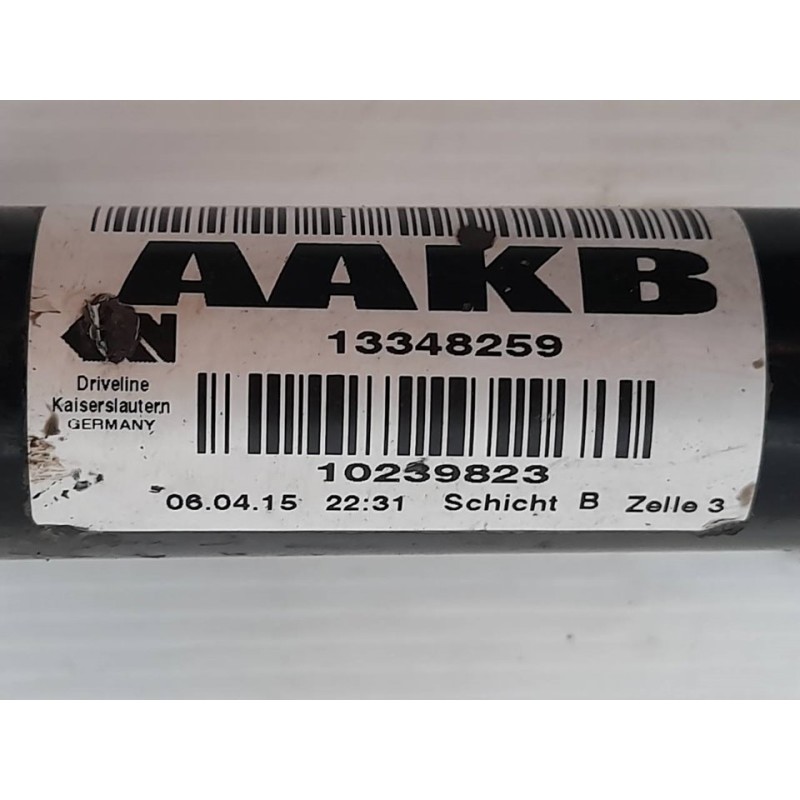 Recambio de transmision delantera derecha para opel zafira tourer selective referencia OEM IAM 13348259 4