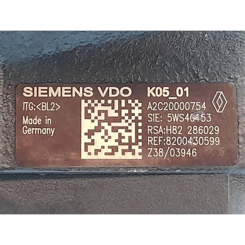 Recambio de bomba inyeccion para renault scenic ii dynamique referencia OEM IAM A2C20000754 8200430599 SIEMENS 5