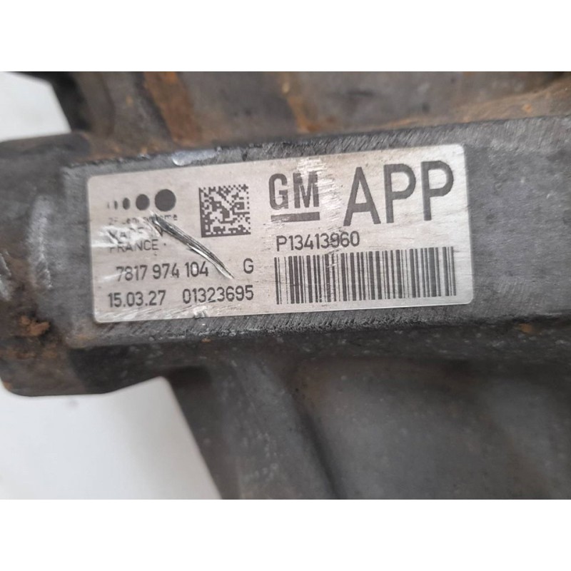 Recambio de cremallera direccion para opel zafira tourer selective referencia OEM IAM P13413960 7817974104G 190315 3
