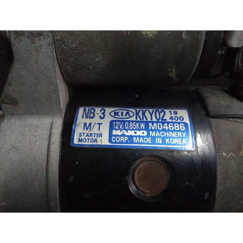 Recambio de motor arranque para kia pride referencia OEM IAM M04686 KKY0218400 MANDO 5