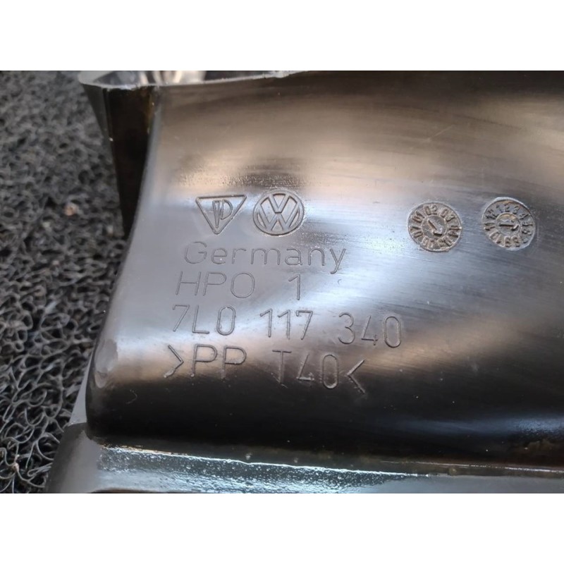 Recambio de calandra delantera de radiador para volkswagen touareg (7la) tdi v10 referencia OEM IAM 7L0117340 - Gris 3