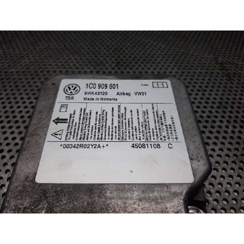 Recambio de centralita airbag para skoda octavia berlina (1u2) 1.9 tdi referencia OEM IAM 5WK43120 1C0909601 - Blanco 3