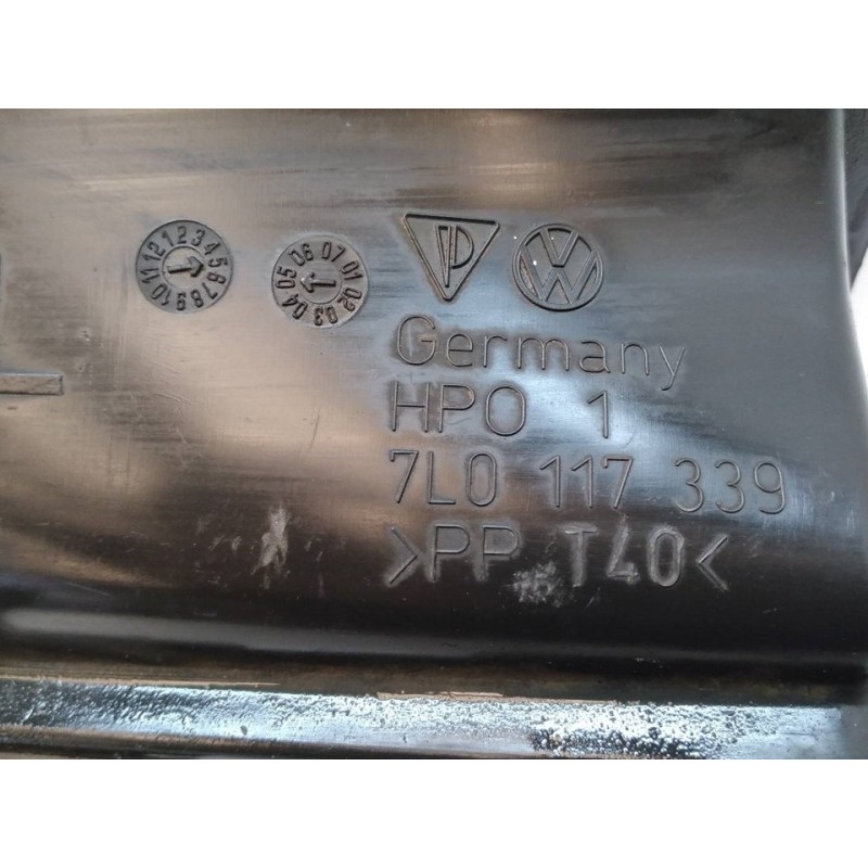 Recambio de calandra delantera de radiador para volkswagen touareg (7la) tdi v10 referencia OEM IAM 7L0117339 - Gris 2
